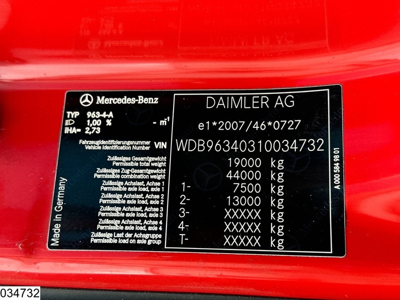 Cabeza tractora Mercedes-Benz Actros 1843 EURO 6: foto 6