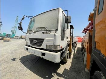  2008 TATA Daewoo 8x4 Flatbed Dropside Lorry c/w 10 Ton SOOSAN SCS-1015LS Lorry Crane, A/C - Camión caja abierta