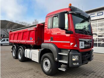 Camión volquete MAN TGS 26.440 6x4 Meiller Kipper Bordmatic