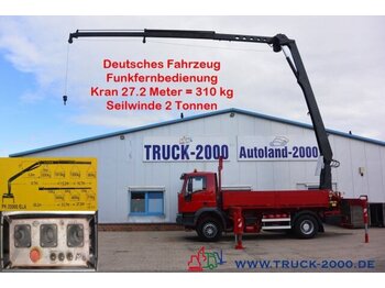 Camión grúa Iveco 190EH30 Dachdecker Montagekran 27.2 m+ Seilwinde: foto 1