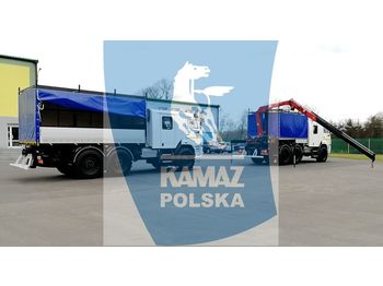 Camión lona, Vehículo municipal nuevo KAMAZ 6x6 SERVICE CAR: foto 1