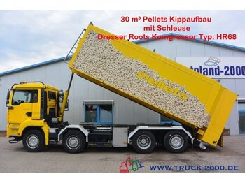 Camión cisterna MAN TGA 35.430 8x4 30 m³ Spezial Pellets Kippaufbau: foto 1