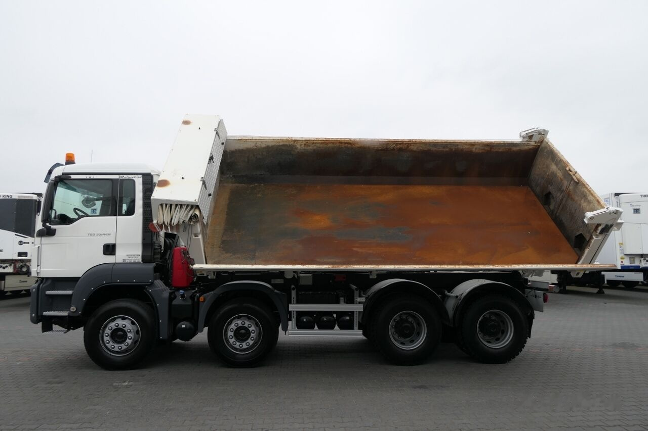 Camión volquete MAN TGS 35.420 / 8x4 / WYWROTKA / HYDROBURTA / MEILLER KIPPER / EURO: foto 13