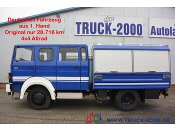 Camión caja cerrada Magirus Deutz 90-16 Turbo 4x4 Ideal Expedition- Wohnmobil 1.Hd: foto 1