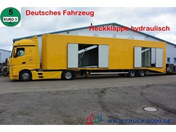 Camión portavehículos Mercedes-Benz Actros 1845 Spezial Geschlossen Transport 4 PKW: foto 1