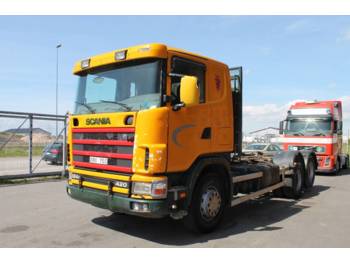 Camión portacontenedore/ Intercambiable Scania R124GB6X2: foto 1