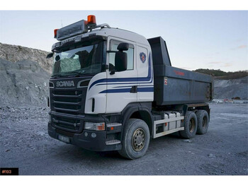 Camión volquete Scania R 620 6x4 Tipper truck with steel suspension!: foto 1