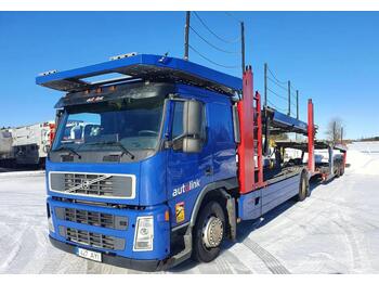 Camión portavehículos Volvo FM12 + trailer Kässbohrer APT003: foto 1