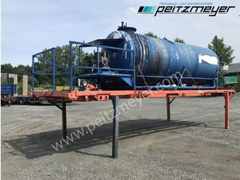 Contenedor cisterna para transporte de betún Krone BDF - Tankbrücke Bitum-Tank mit Hatz DIesel: foto 1