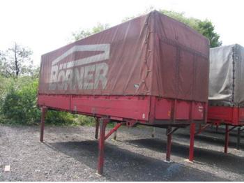 Schmitz Cargobull Wechselbrücke Wechselpritsche - Toldo carrocería