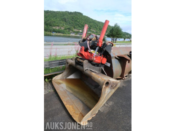 2011 Indexator RT80 Tiltrotator med skadet SMP skuffe - Implemento