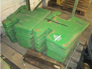 John Deere 18 x 50 kg - Contrapeso