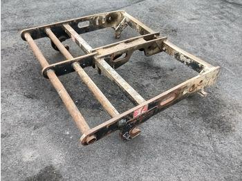  Fork Frame to suit JCB Telehandler - Implemento