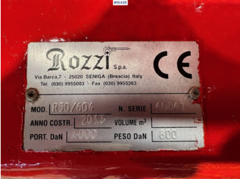 Pinza de manipulación para Maquinaria de construcción Rozzi R50/604: foto 4