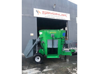 Maquinaria ganadera nuevo SAYGINLAR vertical feed mixer wagon: foto 4
