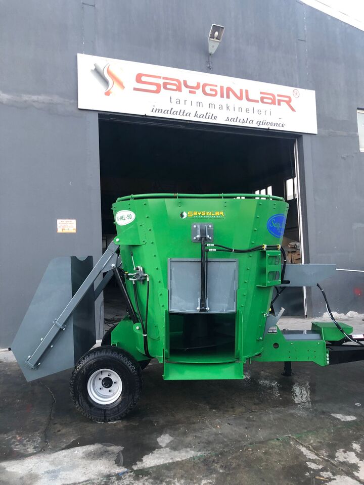 Maquinaria ganadera nuevo SAYGINLAR vertical feed mixer wagon: foto 4