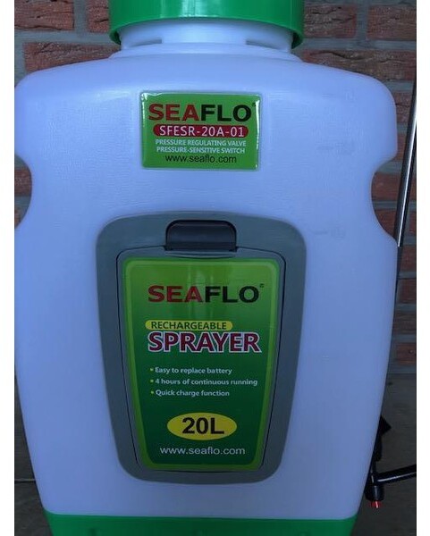 Pulverizador suspendido Seaflo Accu rug spuit, 20 liter: foto 2