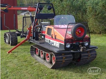 Valmet Terri Terri 1020 Skogsmaskin med maskinsläp -84  - Maquinaria agrícola