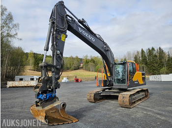 Excavadora 2020 Volvo EC200EL - rototilt - Makin GPS - sentralsmøring: foto 1