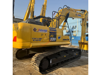 Excavadora de cadenas 90% New Used Komatus excavator Well-Maintained Pc220-8mo PC200-8 in good condition for sale: foto 2