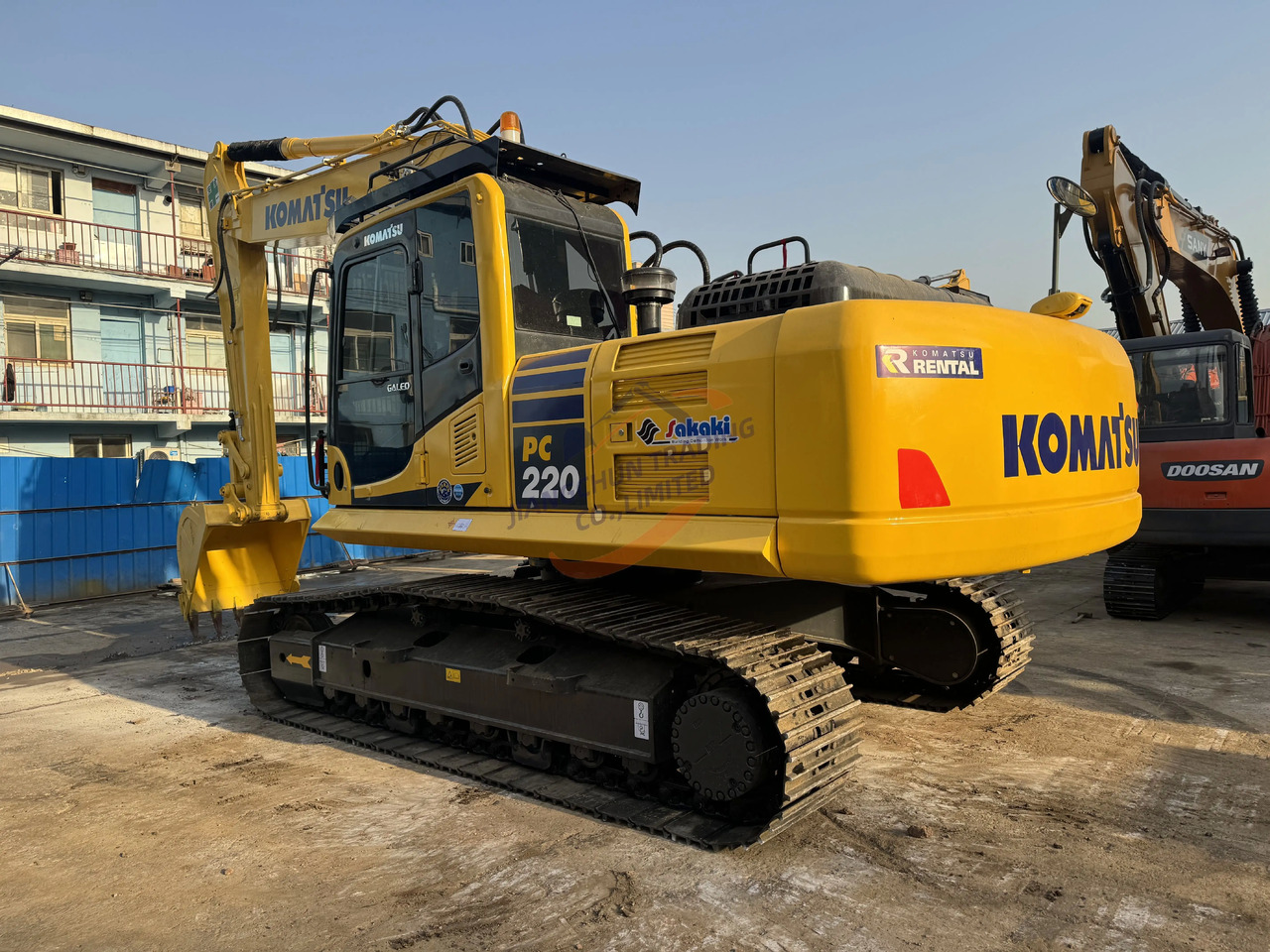 Excavadora de cadenas 90% New Used Komatus excavator Well-Maintained Pc220-8mo PC200-8 in good condition for sale: foto 4