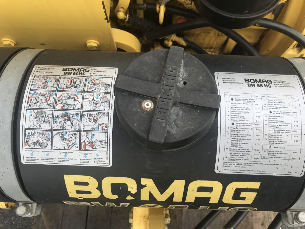 Mini compactadora BOMAG Walze BW 65 HS: foto 12