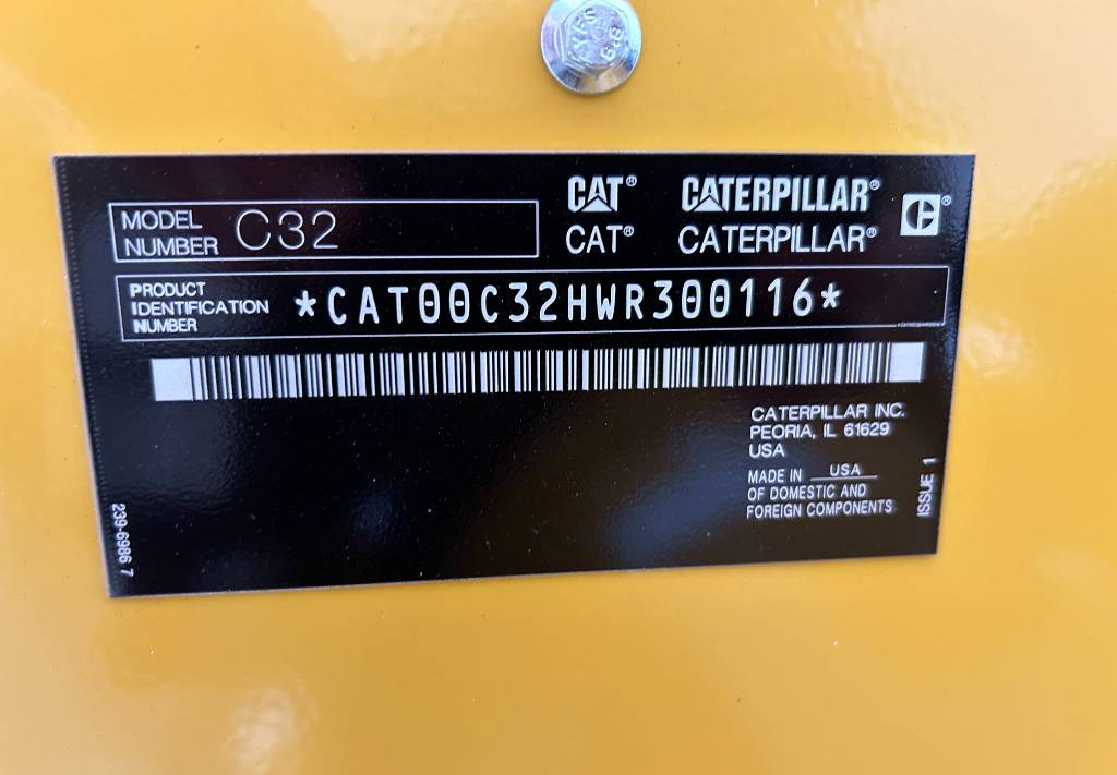 Generador industriale CAT C32 - 1.250 kVA Open Generator - DPX-18108: foto 19