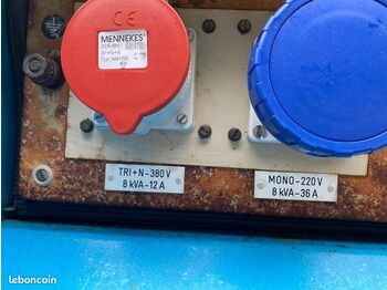 Groupe électrogène de soudure Lincoln et SDMO - Equipo de soldadura