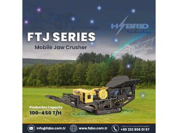 Trituradora móvil nuevo FABO FTJ 11-75 Tracked Jaw Crusher: foto 1