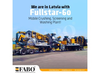 Trituradora móvil nuevo FABO FULLSTAR-60 Crushing, Washing & Screening  Plant: foto 1
