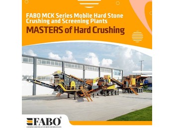 Trituradora móvil nuevo FABO MCK-110 MOBILE CRUSHING & SCREENING PLANT | JAW+SECONDARY: foto 1
