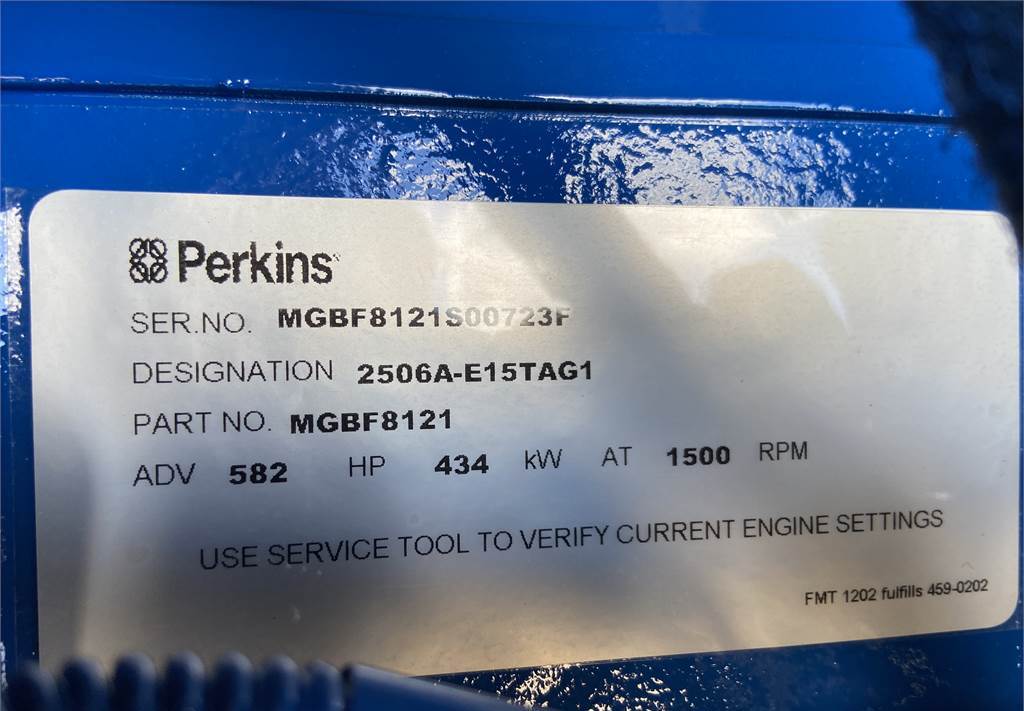 Generador industriale FG Wilson P500-3 - Perkins - 500 kVA Genset - DPX-16019: foto 11