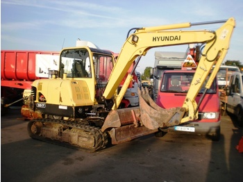 HYUNDAI ROBEX 55-7 MINI EXCAVATOR - Maquinaria de construcción