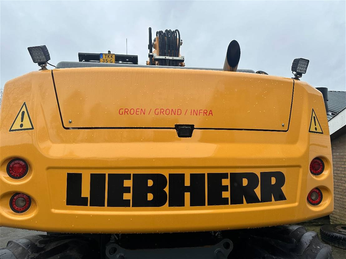 Excavadora de ruedas Liebherr A916: foto 14