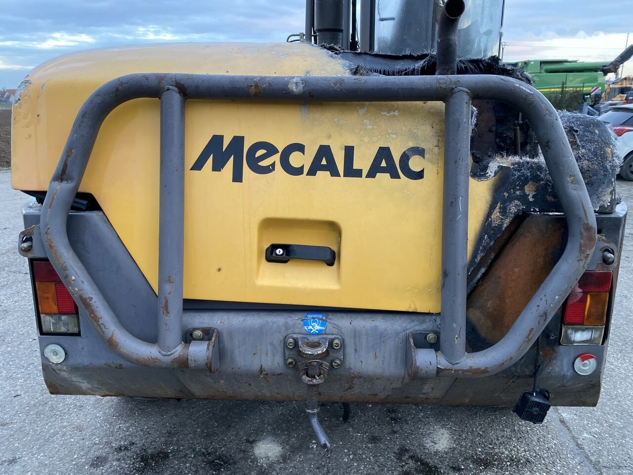 Excavadora de ruedas Mecalac 12 MTX Origine Française: foto 35