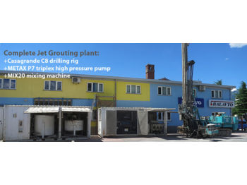 CASAGRANDE Complete jet grouting plant - Perforadora
