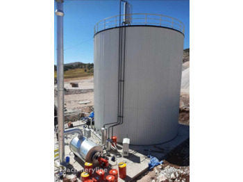 POLYGONMACH 1000 tons bitumen storae tanks - Planta de asfalto