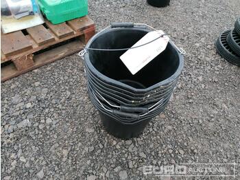 Equipo de construcción Unused 3 Gallon Builders Bucket (10 of): foto 1