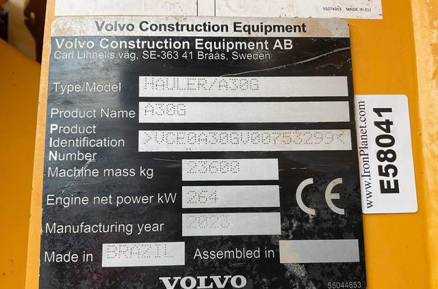 Dúmper articulado Volvo A30G: foto 5