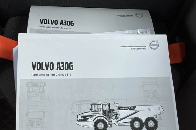 Dúmper articulado Volvo A30G: foto 15