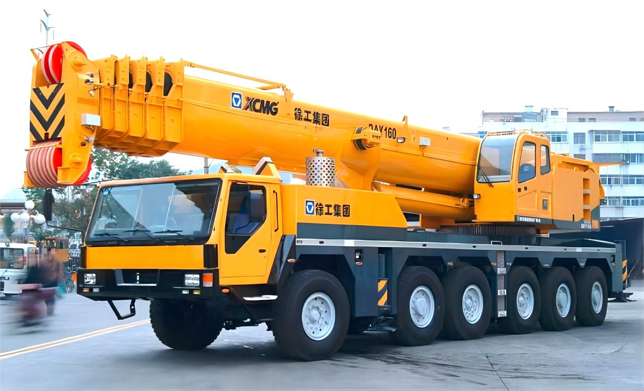 Grúa todo terreno XCMG Official QAY160 Hoisting Machinery Used 160 Ton All Terrain Truck Cranes for Sale: foto 5