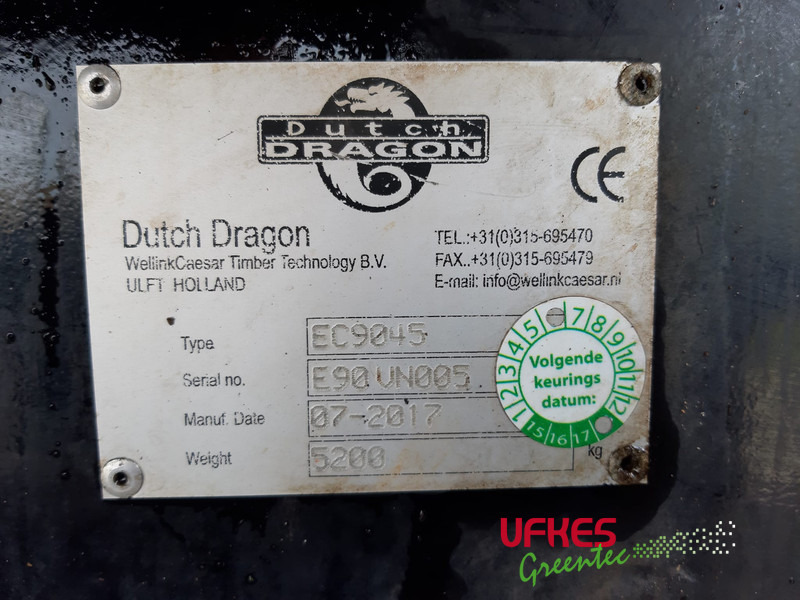 Trituradora de madera Dutch Dragon EC 9045 Chipper Combi: foto 19