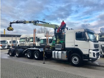 Remolque forestal Volvo FM500 Loglift lang holz with Weckmann: foto 1