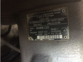  BOSCH BRUENINGHAUS HYDROMATIK, REXROTH - Bomba hidráulica