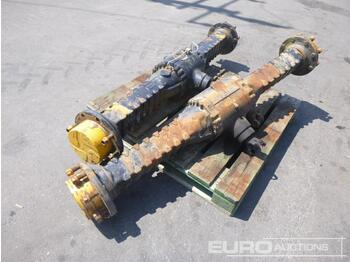  Set of Axles to suit Barford SXR6000 - Eje y piezas