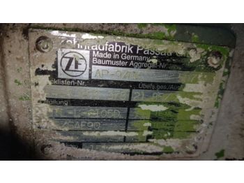 ZF 9HK TEREX TA25 Delantero - Eje y piezas