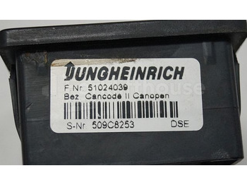 Cables/ Alambres para Equipo de manutención Jungheinrich 51024039 Codekey Can Open Cancode II sn. 509C8253: foto 3