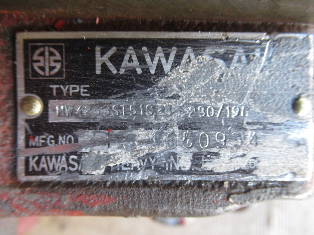 Válvula hidráulica para Maquinaria de construcción Kawasaki MW4253ST5102B-280/190 -: foto 6