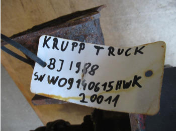 Transmisión para Maquinaria de construcción Krupp Truck crane -: foto 5