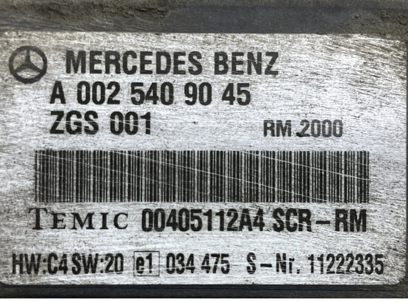 Unidad de control Mercedes-Benz SOLO SR M960 (01.07-): foto 5